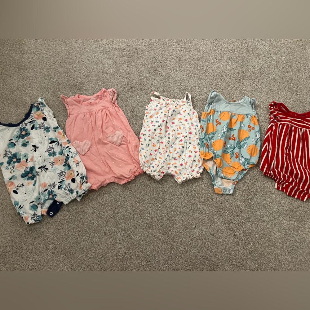 Baby girl summer Rompers